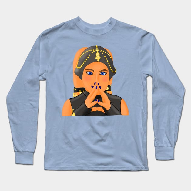 She's Plotting Long Sleeve T-Shirt by The Cantina Marketplace